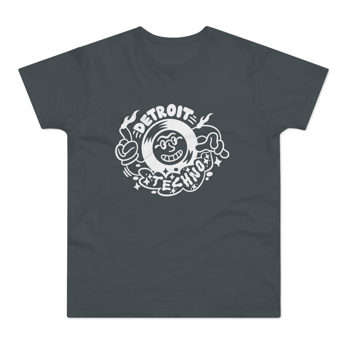 Detroit Techno 2 T Shirt (Standard Weight)