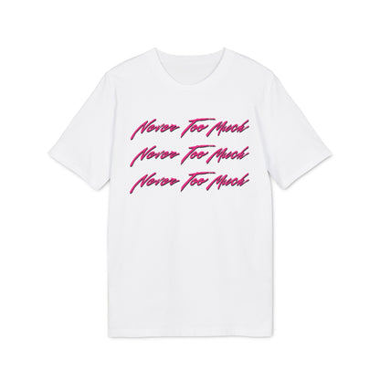 Never Too Much Luther Vandross T Shirt (Premium Organic)