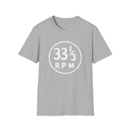 33 1/3 RPM T Shirt (Lightweight)