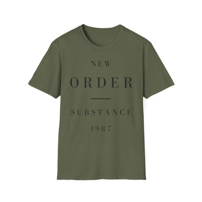 New Order Substance T Shirt (Lightweight)