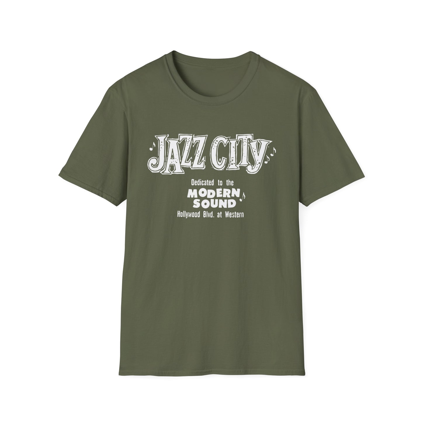 Jazz City T Shirt (Lightweight)  LA Jazz Club