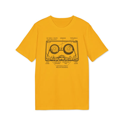 How It Works: Cassette Tape T Shirt (Premium Organic)