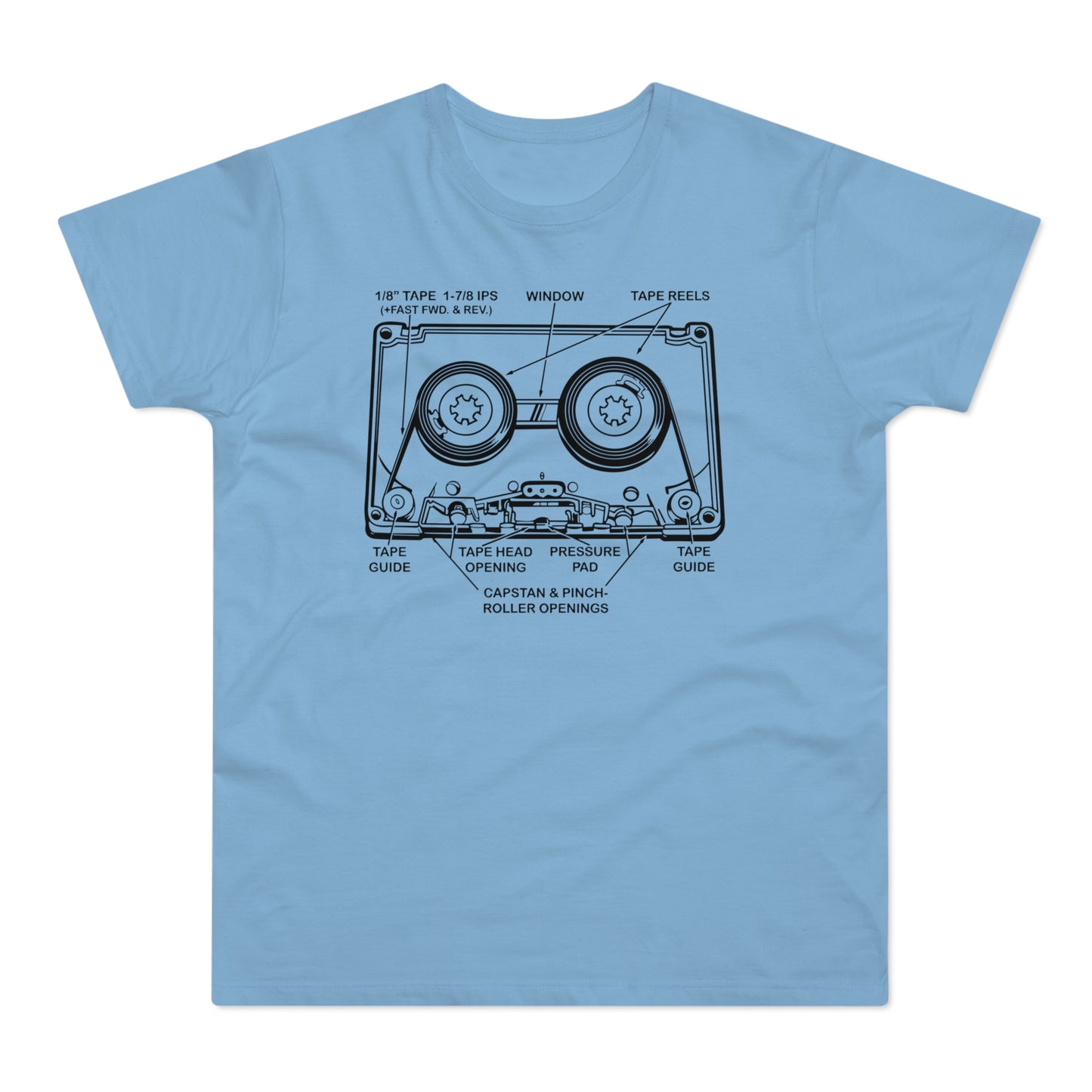 How It Works: Cassette Tape T Shirt (Standard Weight)