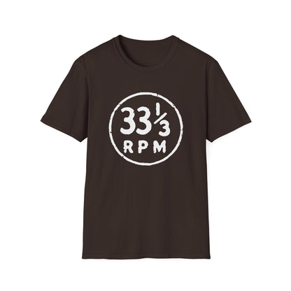 33 1/3 RPM T Shirt (Lightweight)