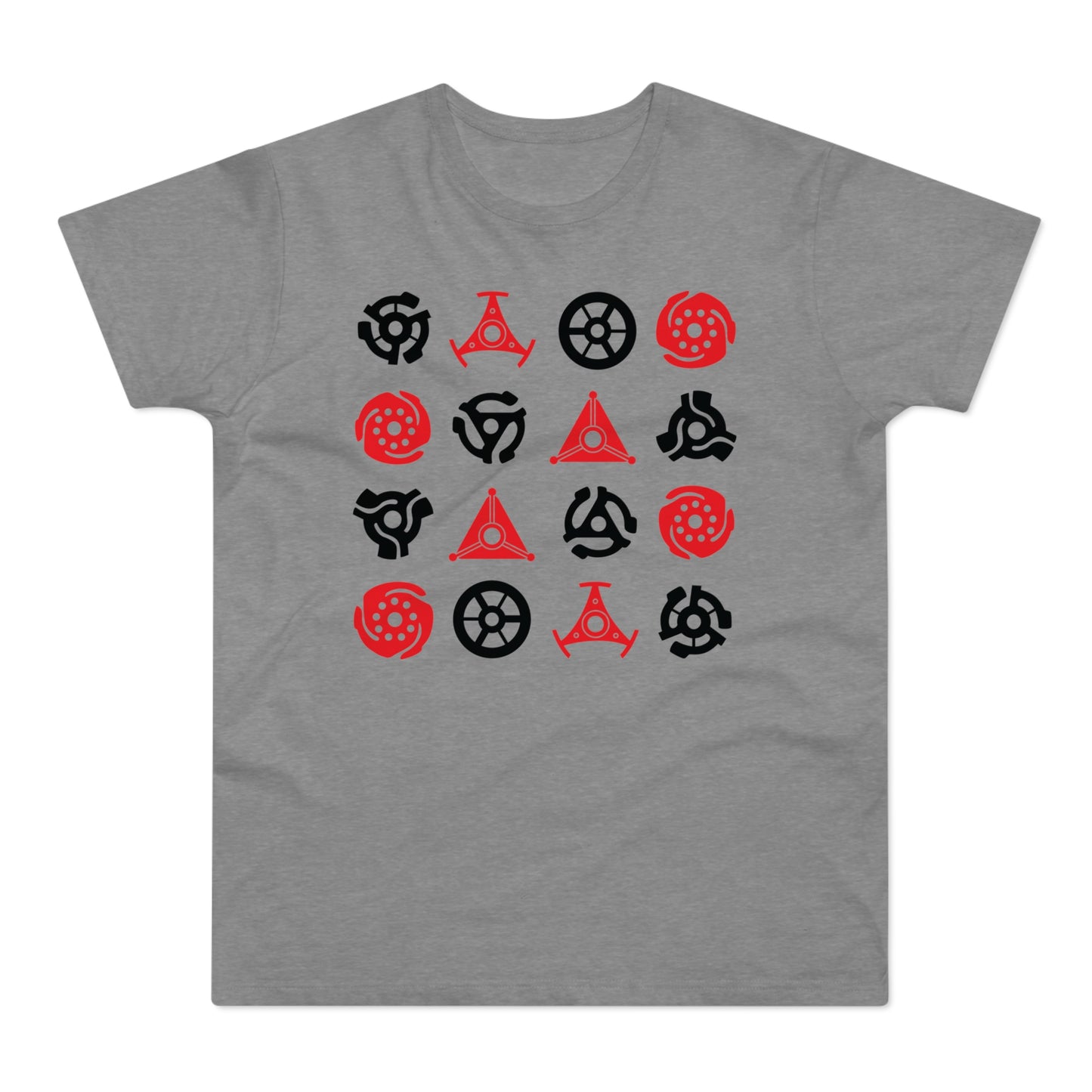 16 Record Adaptors T Shirt (Standard Weight)