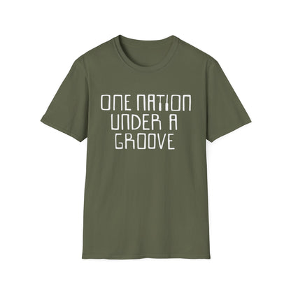 One Nation Under A Groove T Shirt (Lightweight)
