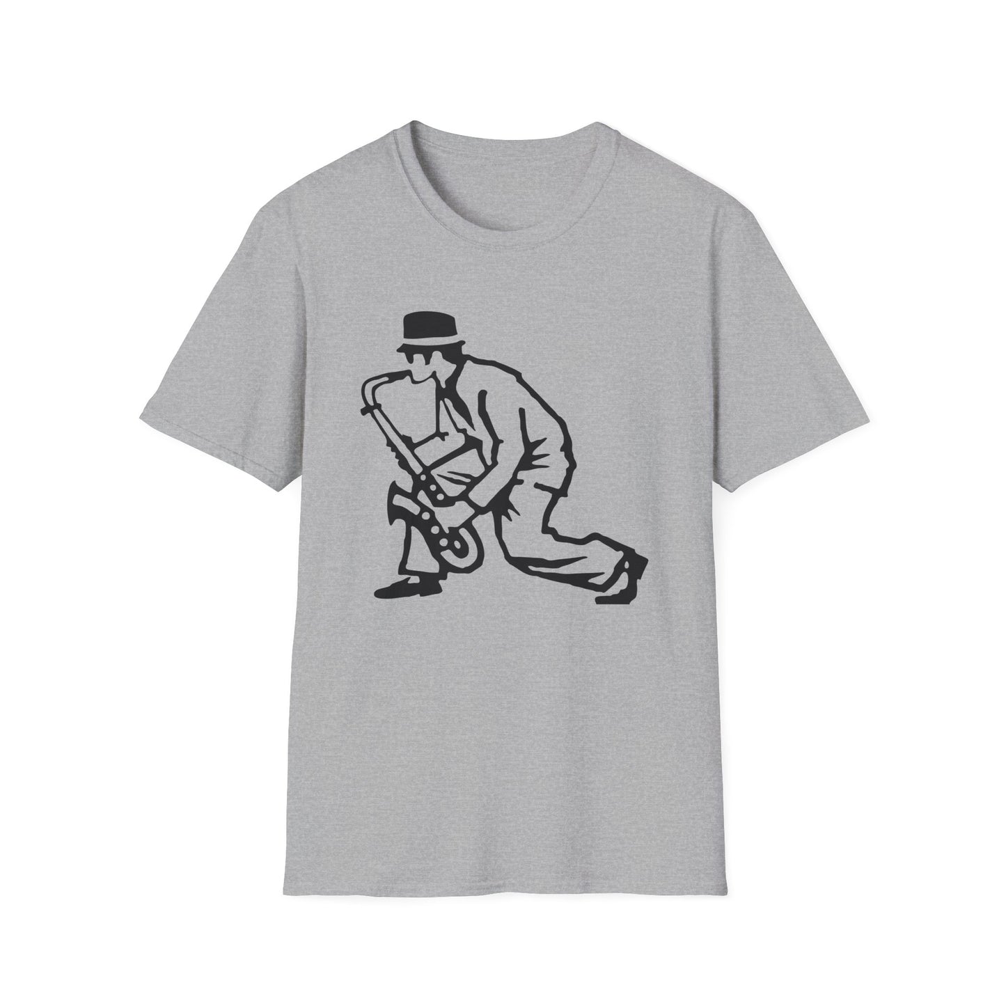 Sax Man T Shirt (2XL) - DEADSTOCK - ONLY 1 UNIT LEFT - 50% OFF
