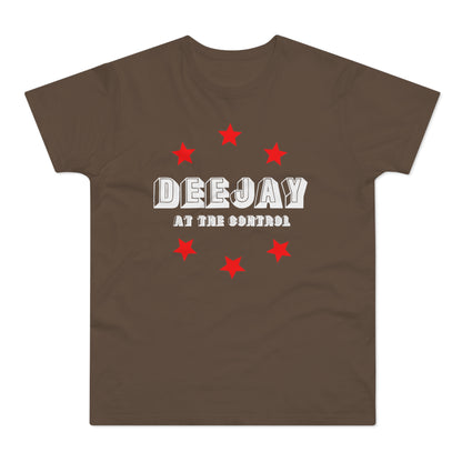 Deejay At The Control T Shirt (Standard Weight)
