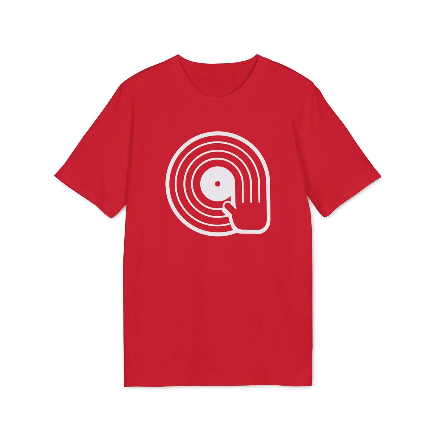 Vinyl Scratching T Shirt (Premium Organic)