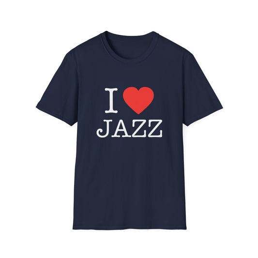 I Love Jazz T Shirt (L) - DEADSTOCK - ONLY 1 UNIT LEFT - 50% OFF