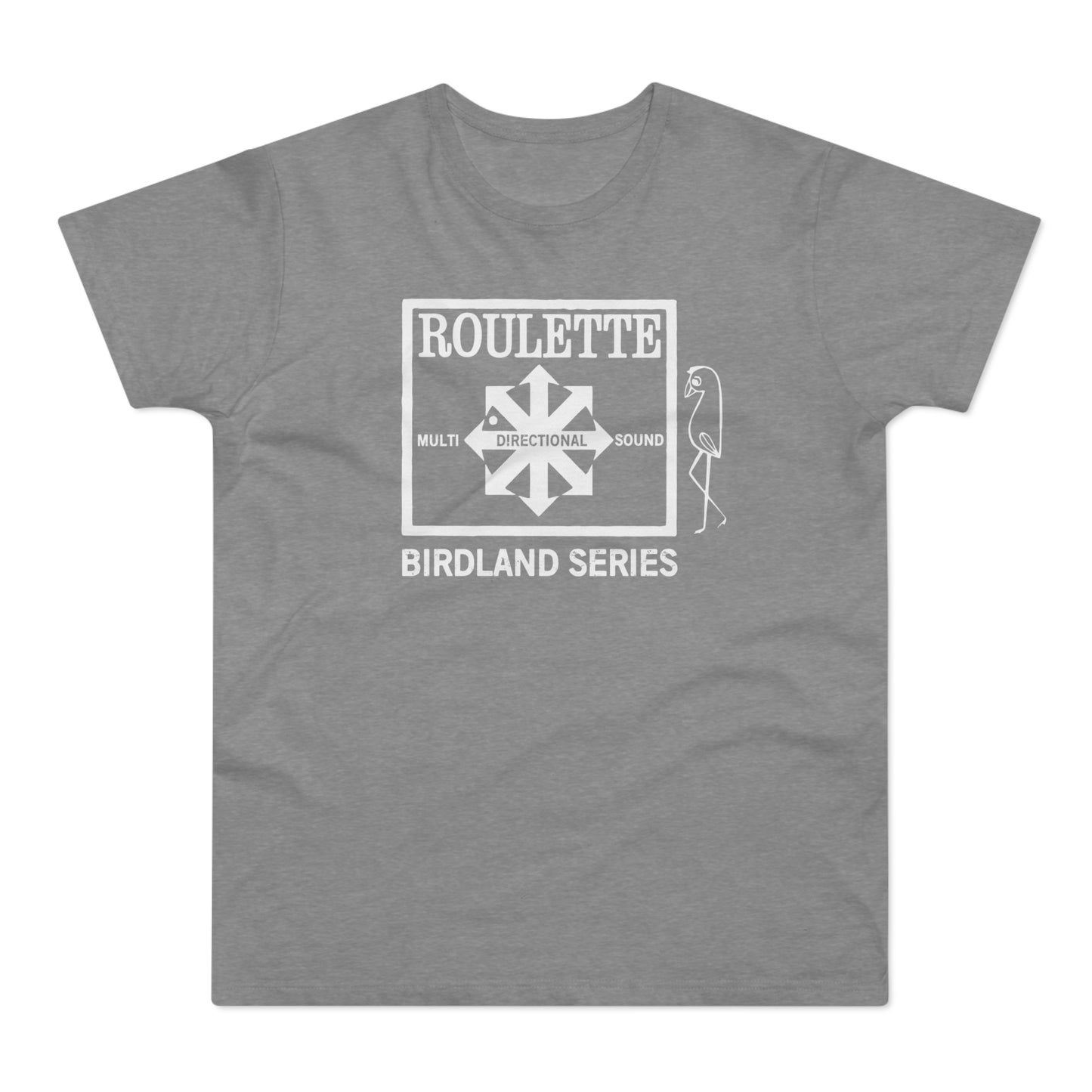 Roulette Records Birdland Series T Shirt (Standard Weight)