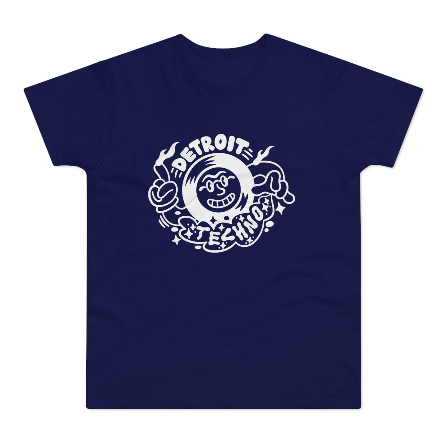 Detroit Techno 2 T Shirt (Standard Weight)
