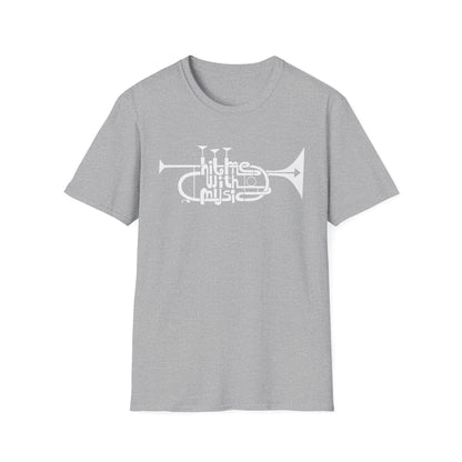 Hit Me With Music T Shirt (Lightweight)