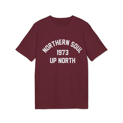 Northern Soul Up North 1973 T Shirt (Premium Organic)