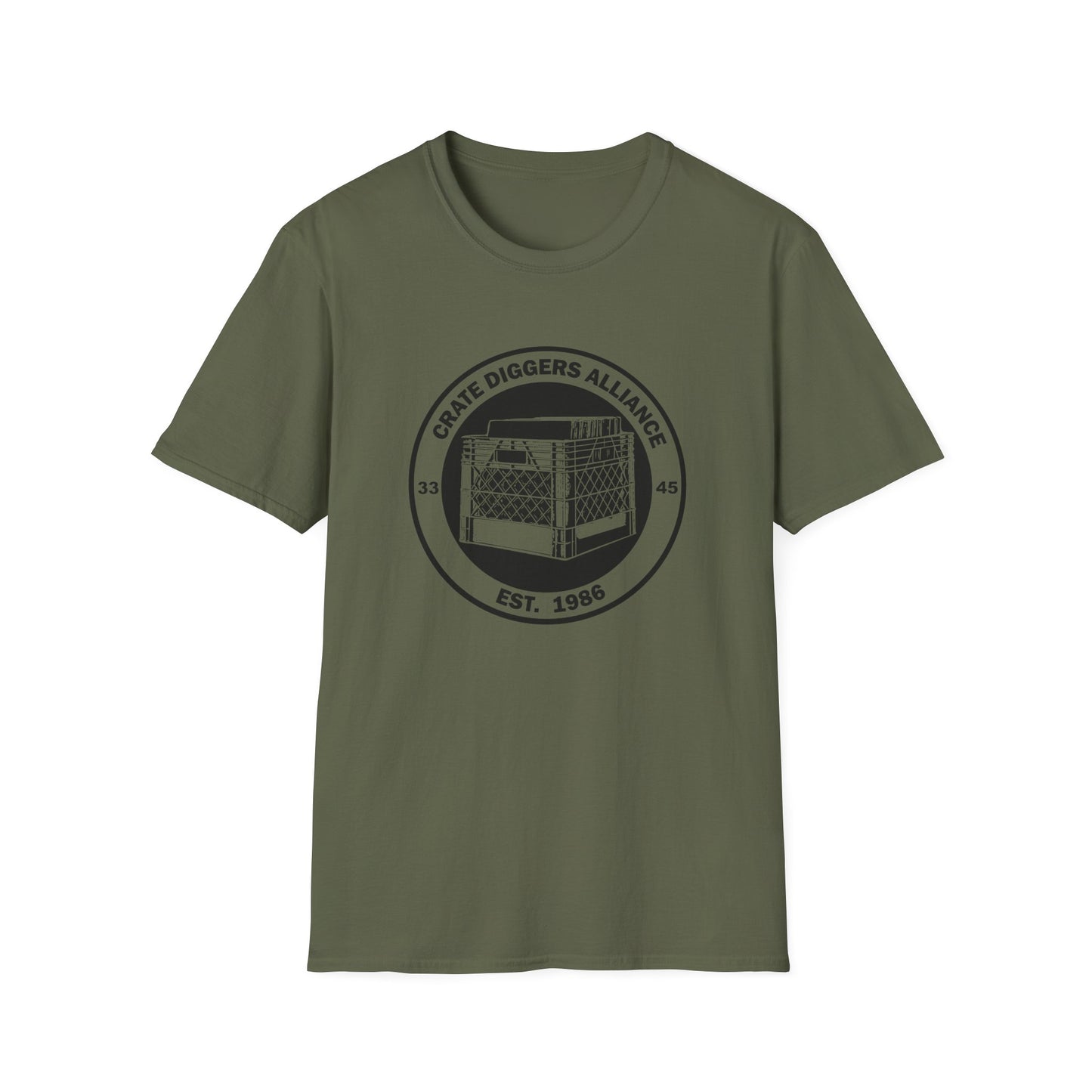 Crate Digger Alliance T Shirt (Lightweight)