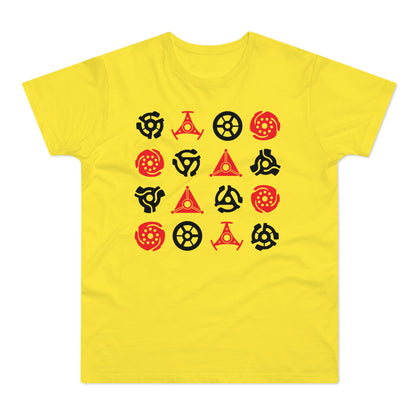 16 Record Adaptors T Shirt (Standard Weight)
