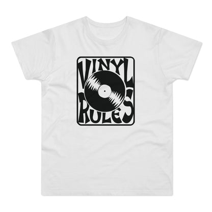 Vinyl Rules T Shirt (Standard Weight)
