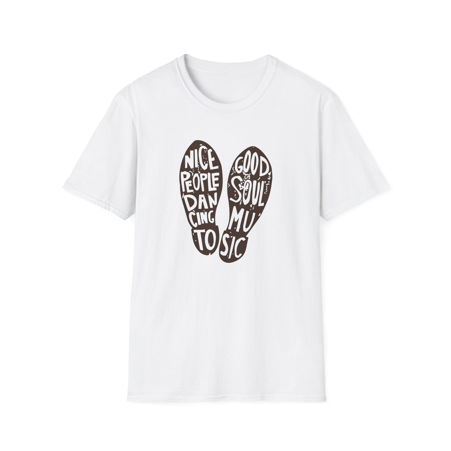 Nice People Dancing To Soul Music T Shirt (Lightweight)
