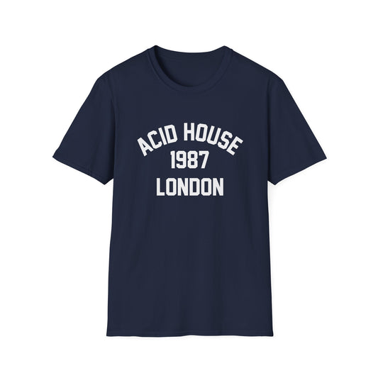 London 1987 Acid House T Shirt (M) - DEADSTOCK - ONLY 1 UNIT LEFT - 50% OFF