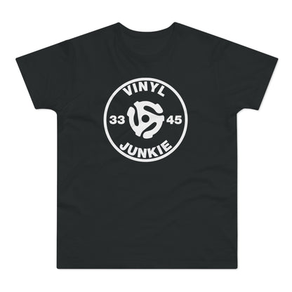Vinyl Junky T Shirt (Standard Weight)