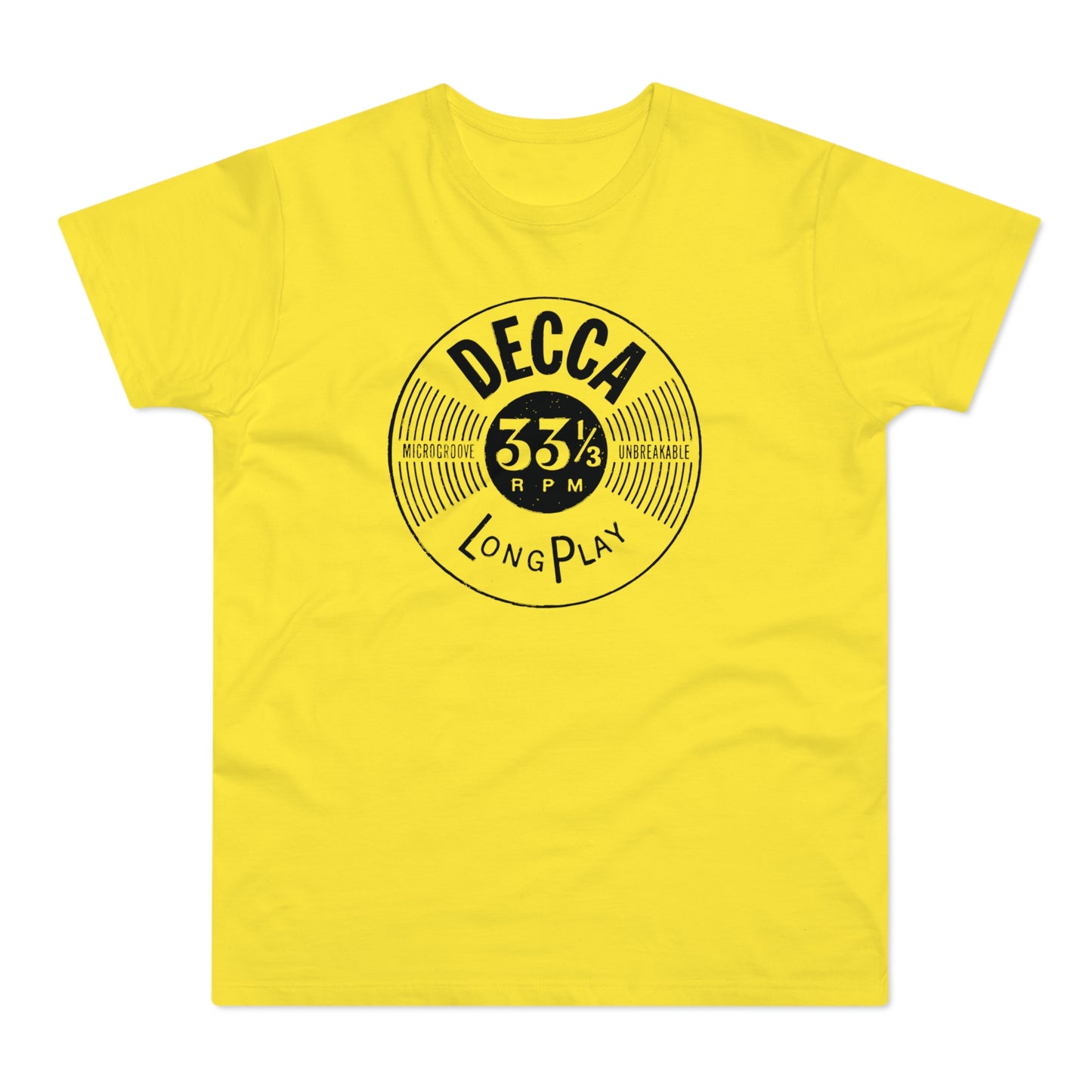 Decca Records Long Play T Shirt (Standard Weight)