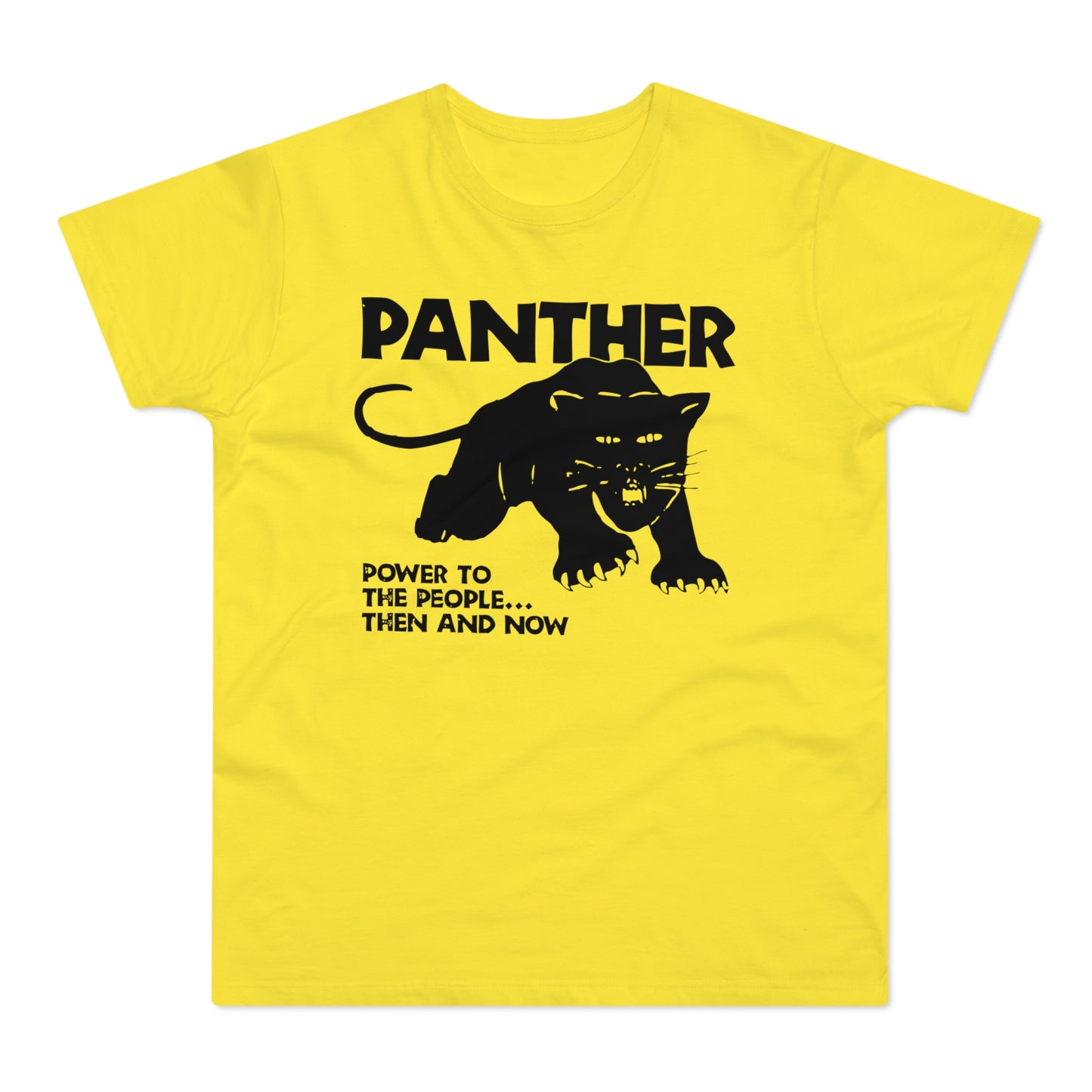 Black Panther Party T Shirt (Standard Weight)
