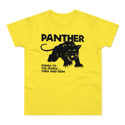 Black Panther Party T Shirt (Standard Weight)