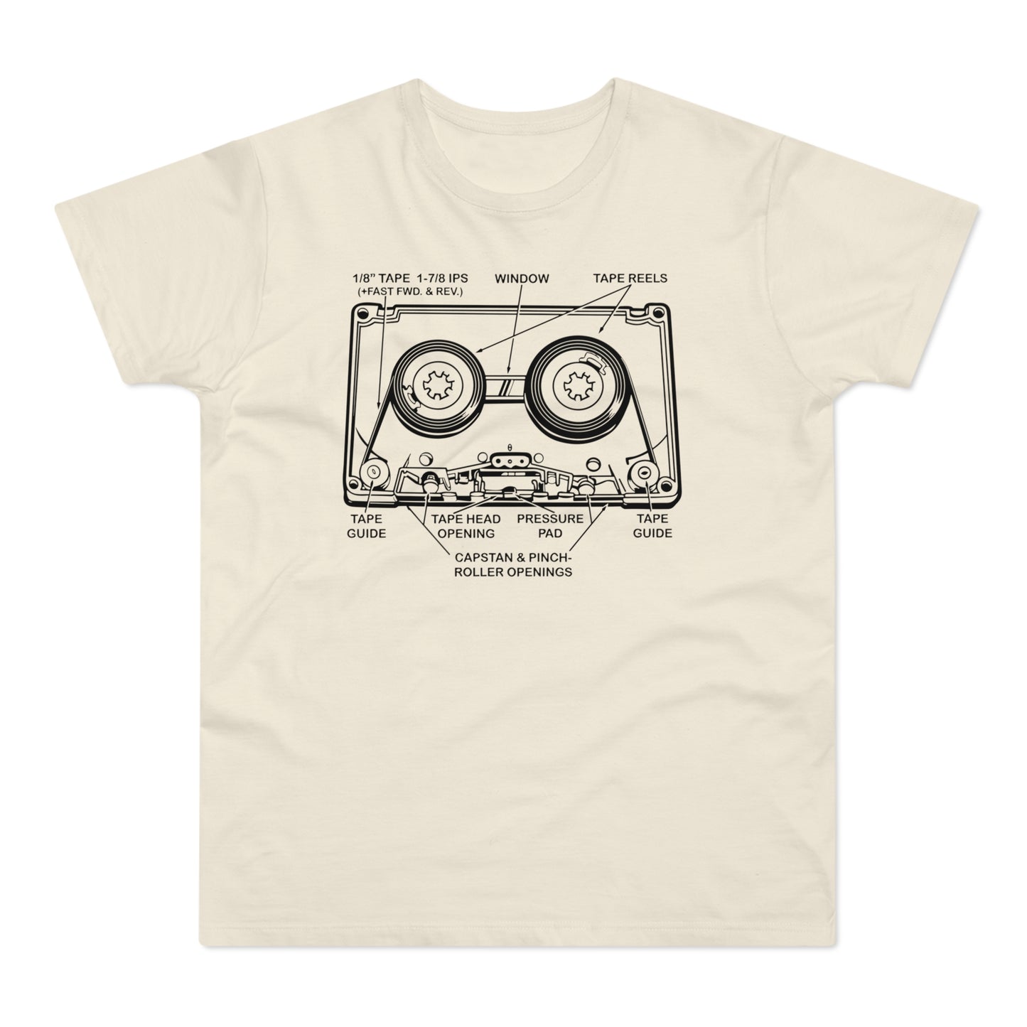 How It Works: Cassette Tape T Shirt (Standard Weight)