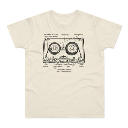 How It Works: Cassette Tape T Shirt (Standard Weight)