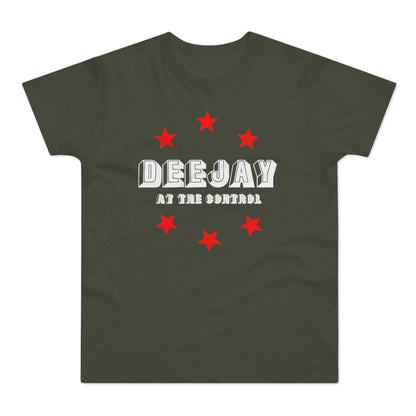 Deejay At The Control T Shirt (Standard Weight)
