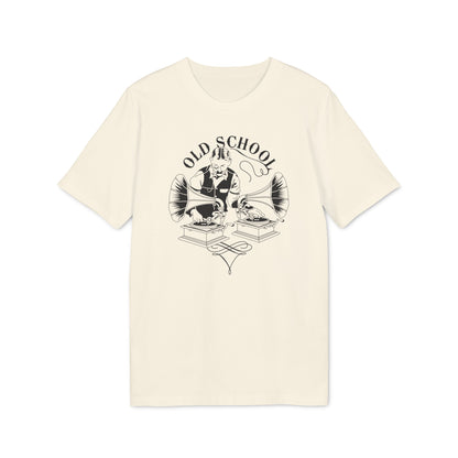 Old School DJ T Shirt (Premium Organic)