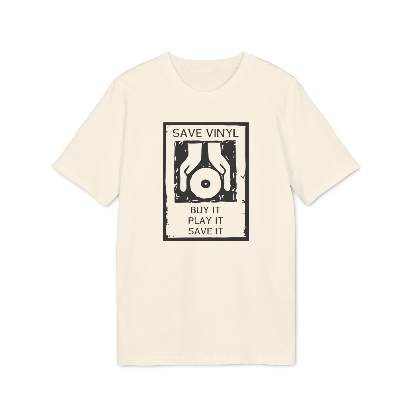 Save The Vinyl T Shirt (Premium Organic)