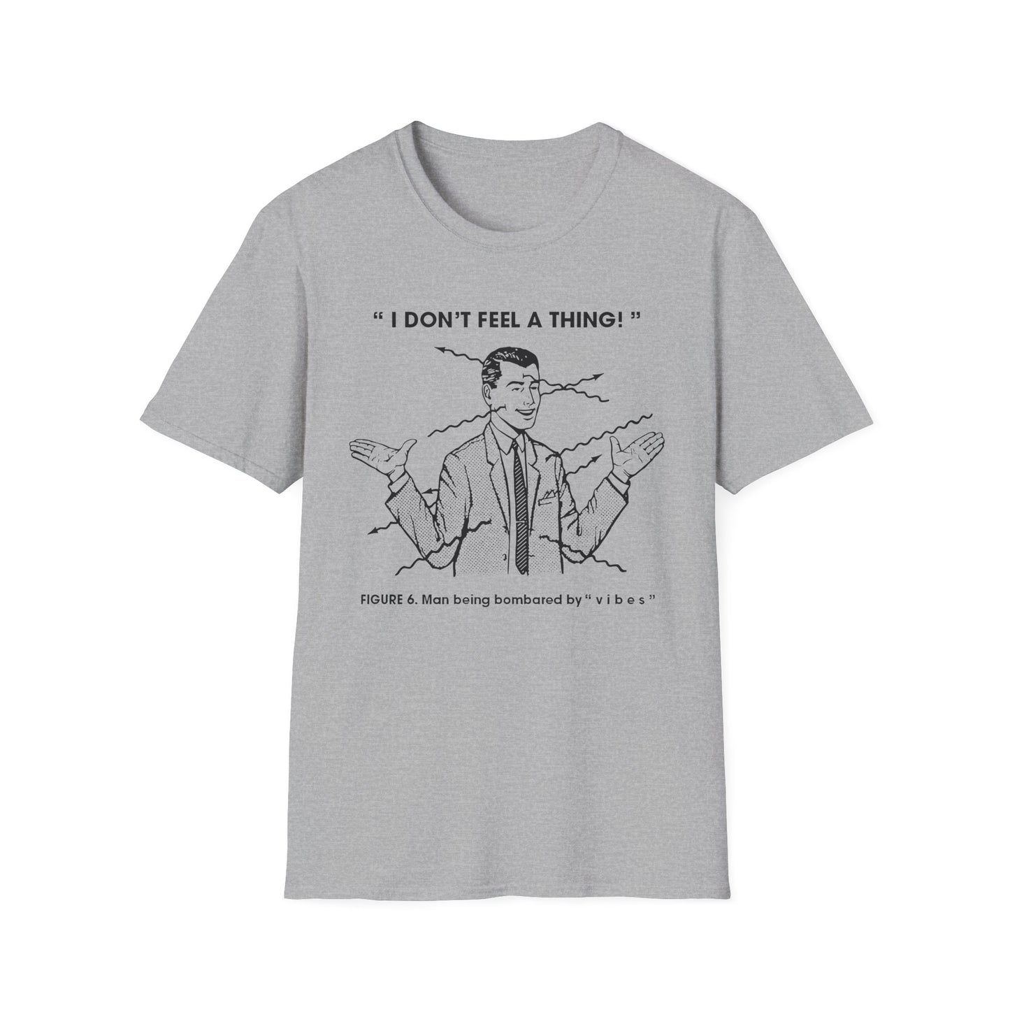 Bombarded By Vibes T Shirt (Lightweight)