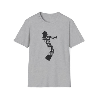 Miles Davis T Shirt (Lightweight)  Design 2