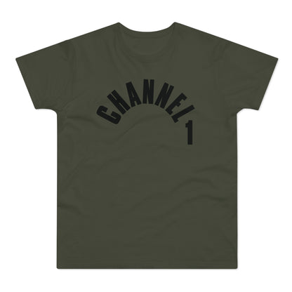 Channel 1 Records T Shirt (Standard Weight)