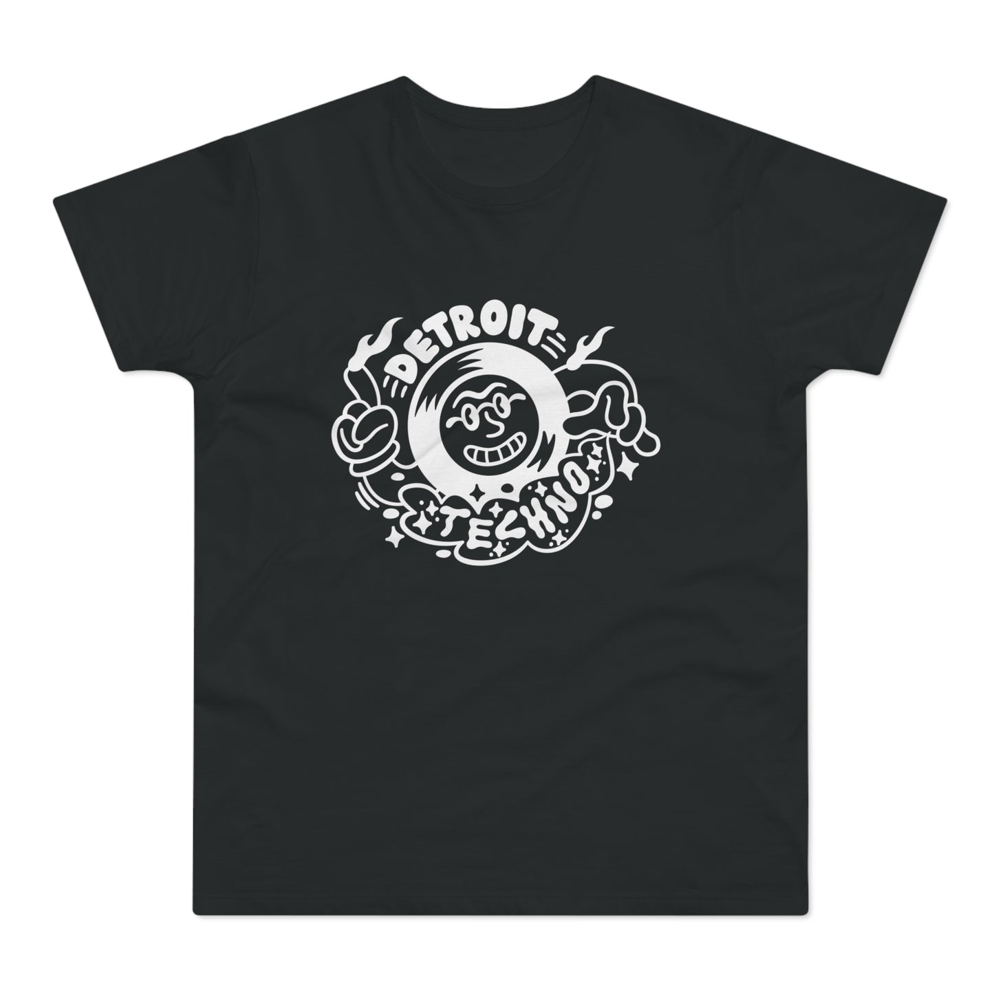 Detroit Techno 2 T Shirt (Standard Weight)