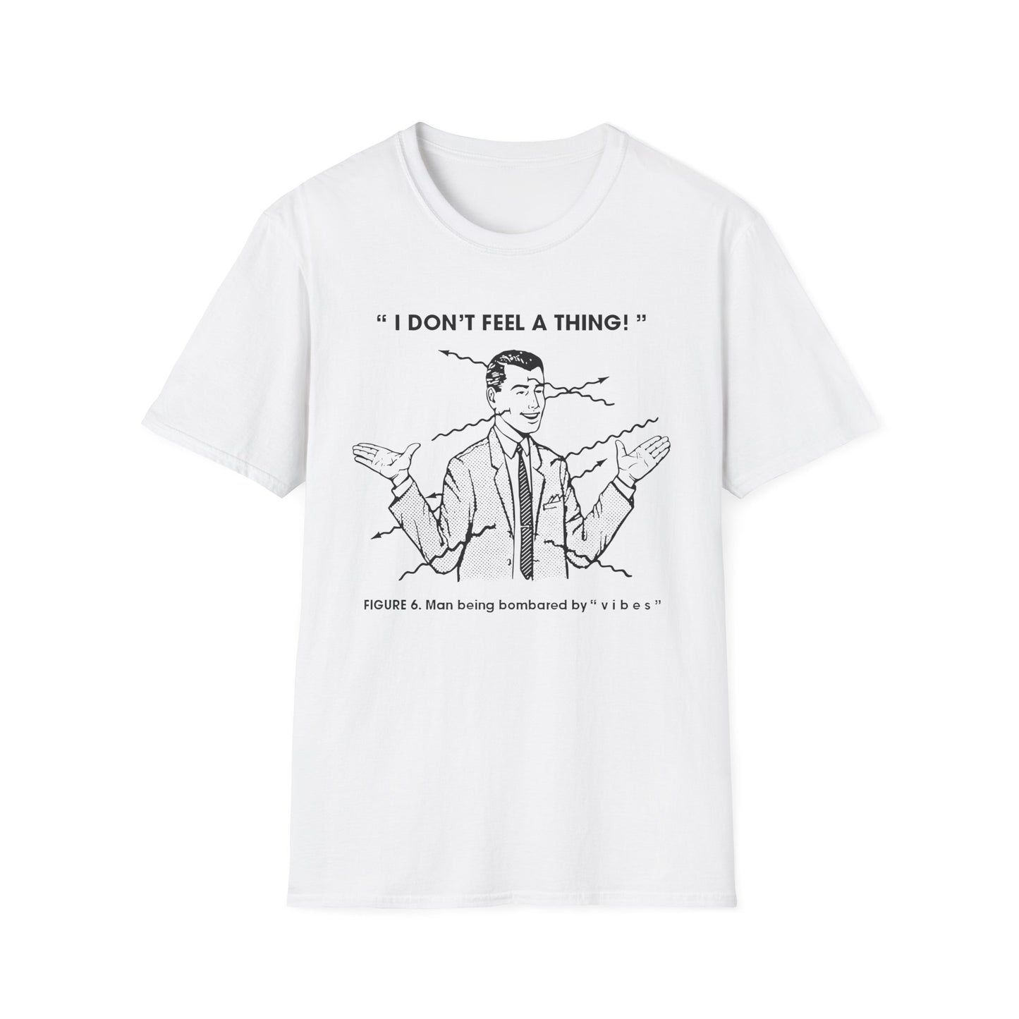 Bombarded By Vibes T Shirt (Lightweight)