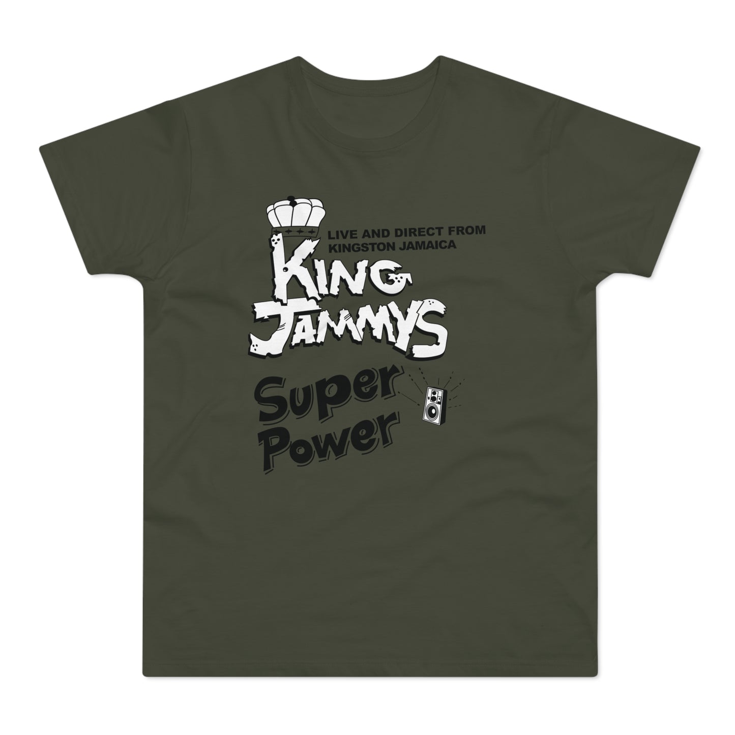 King Jammy's Super Power T Shirt (Standard Weight)