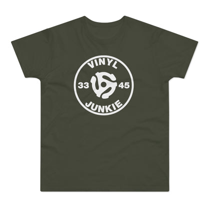 Vinyl Junky T Shirt (Standard Weight)
