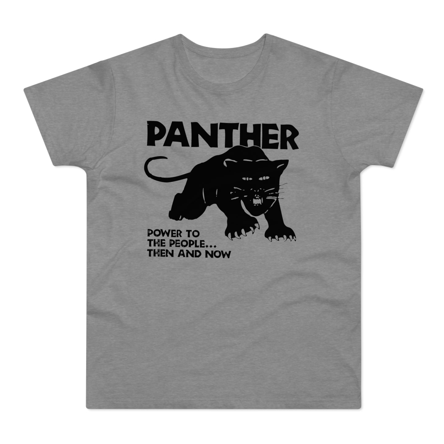 Black Panther Party T Shirt (Standard Weight)