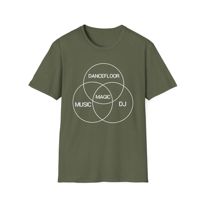 Magic Venn Diagram T Shirt (Lightweight)