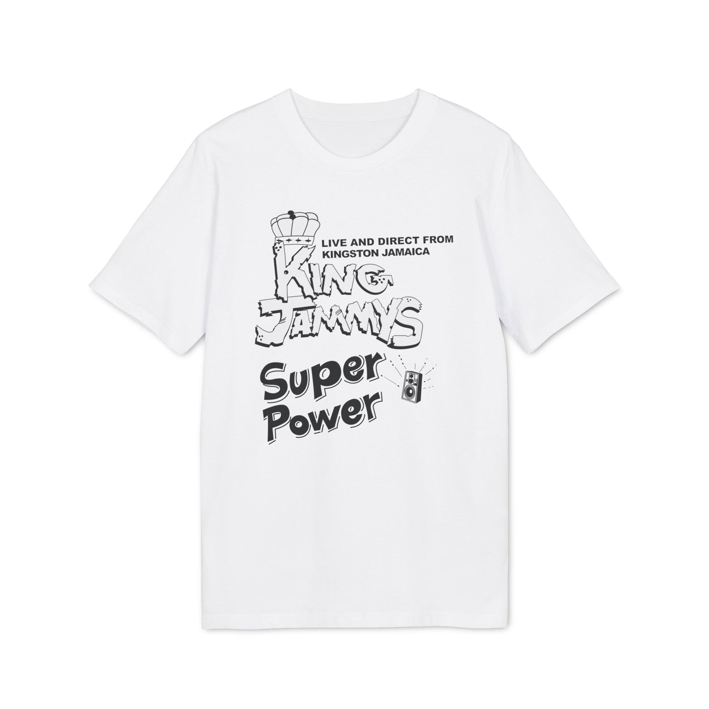 King Jammy's Super Power T Shirt (Premium Organic)