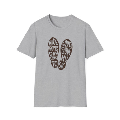 Nice People Dancing To Soul Music T Shirt (Lightweight)