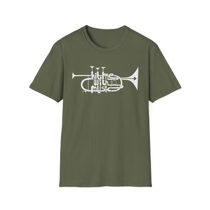 Hit Me With Music T Shirt (Lightweight)