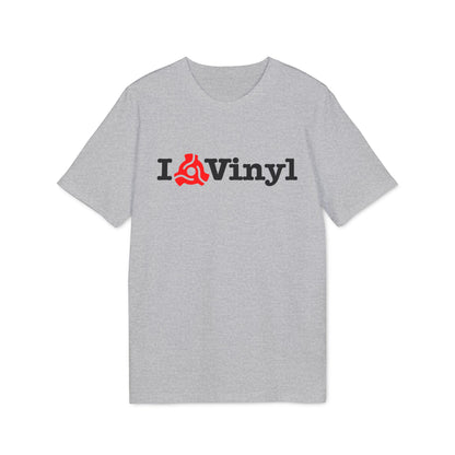 I Love Vinyl T Shirt (Premium Organic)