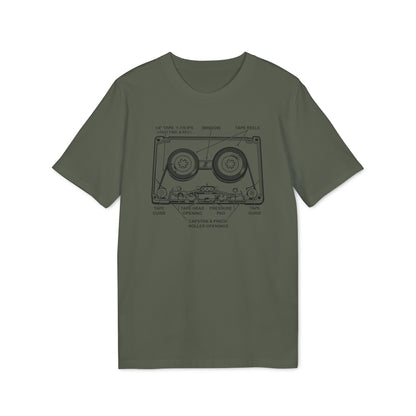 How It Works: Cassette Tape T Shirt (Premium Organic)