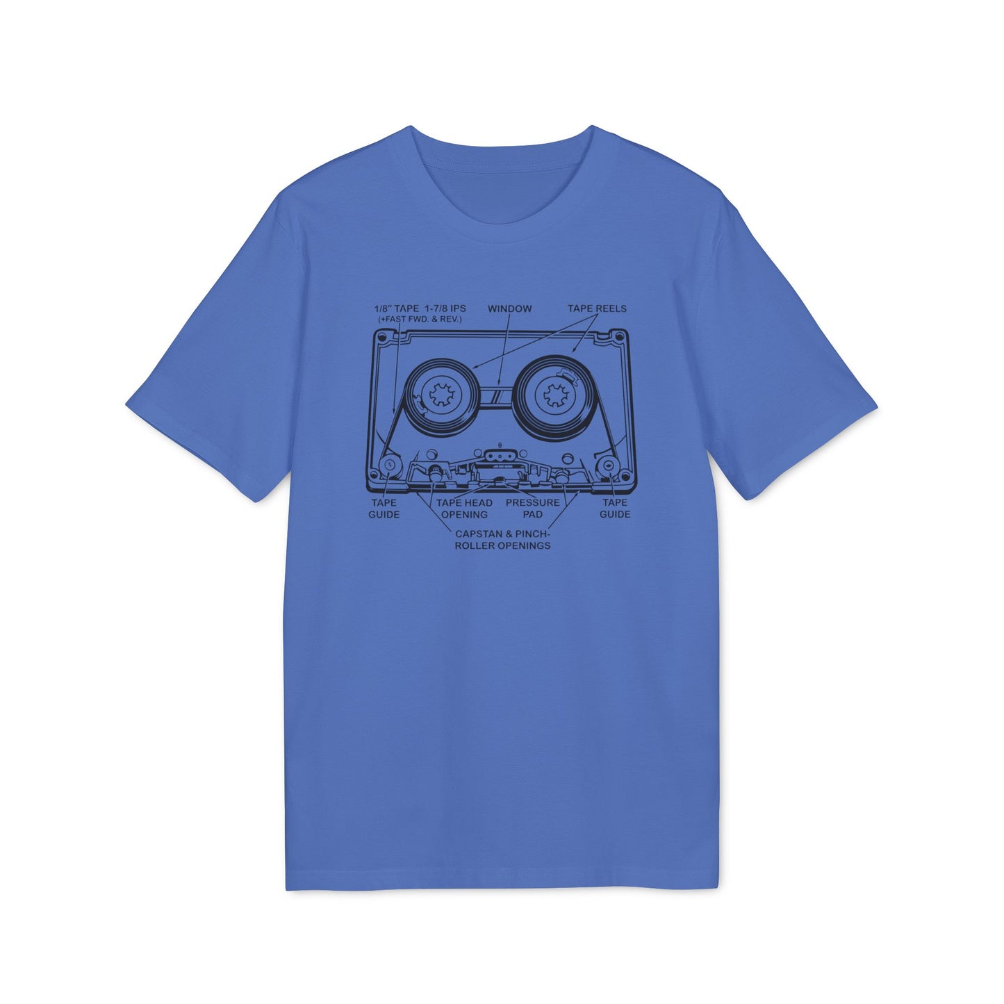 How It Works: Cassette Tape T Shirt (Premium Organic)