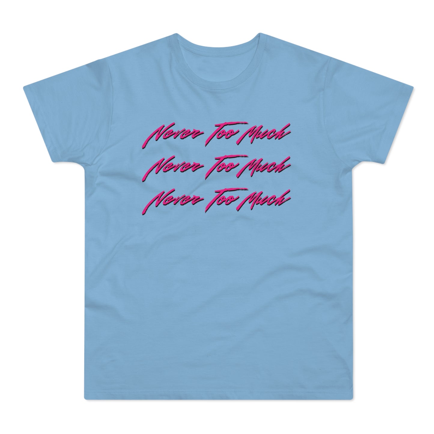 Never Too Much Luther Vandross T Shirt (Standard Weight)