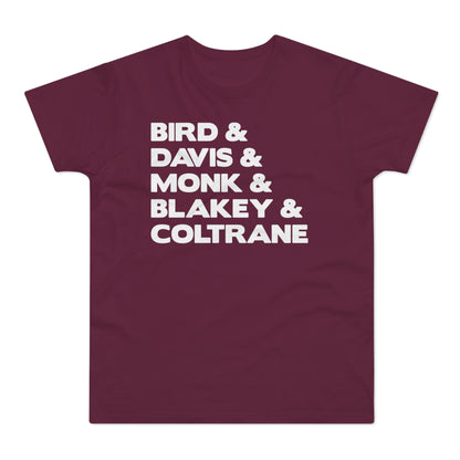 Jazz Legends T Shirt (Standard Weight)