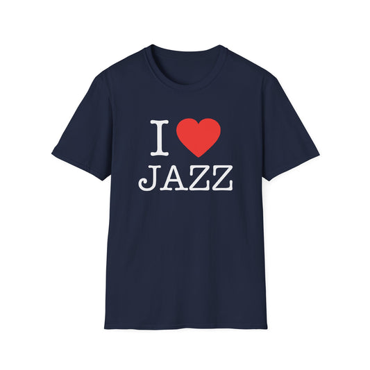 I Love Jazz T Shirt (M) - DEADSTOCK - ONLY 1 UNIT LEFT - 50% OFF